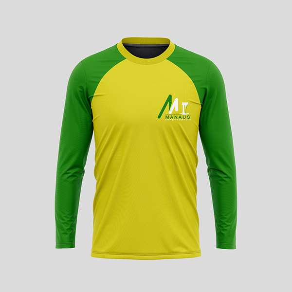 CAMISA GOLA CARECA MANGA LONGA